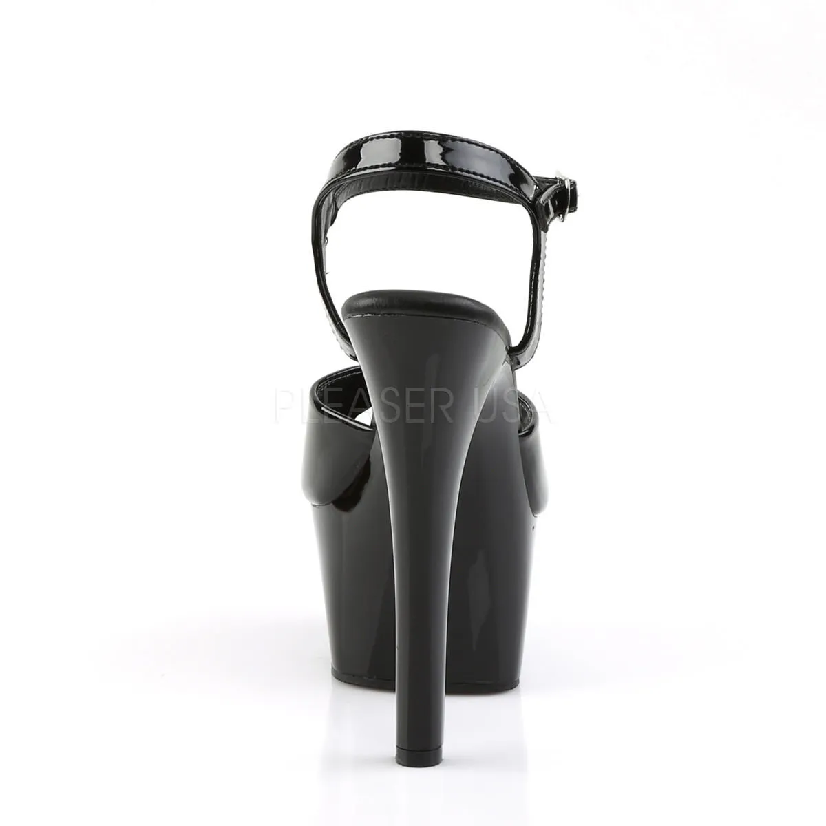 6 Inch Heel ASPIRE-609 Black Patent