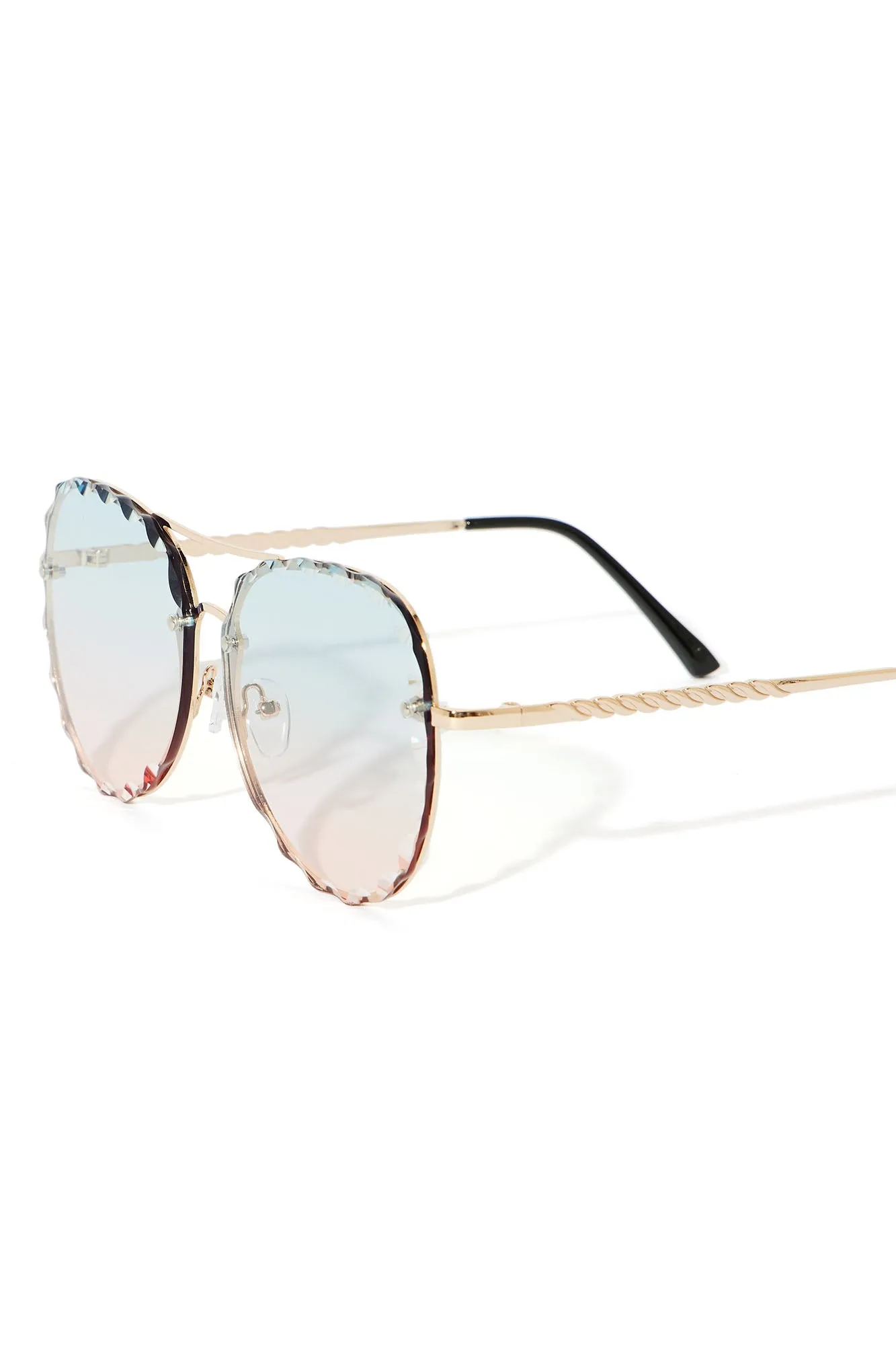 Bad Attitude Sunglasses - Blue/combo