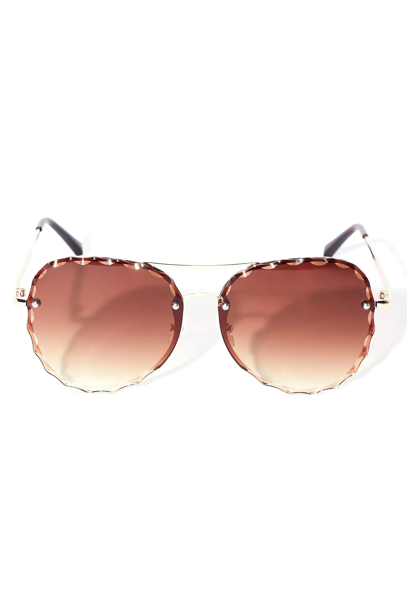Bad Attitude Sunglasses - Brown