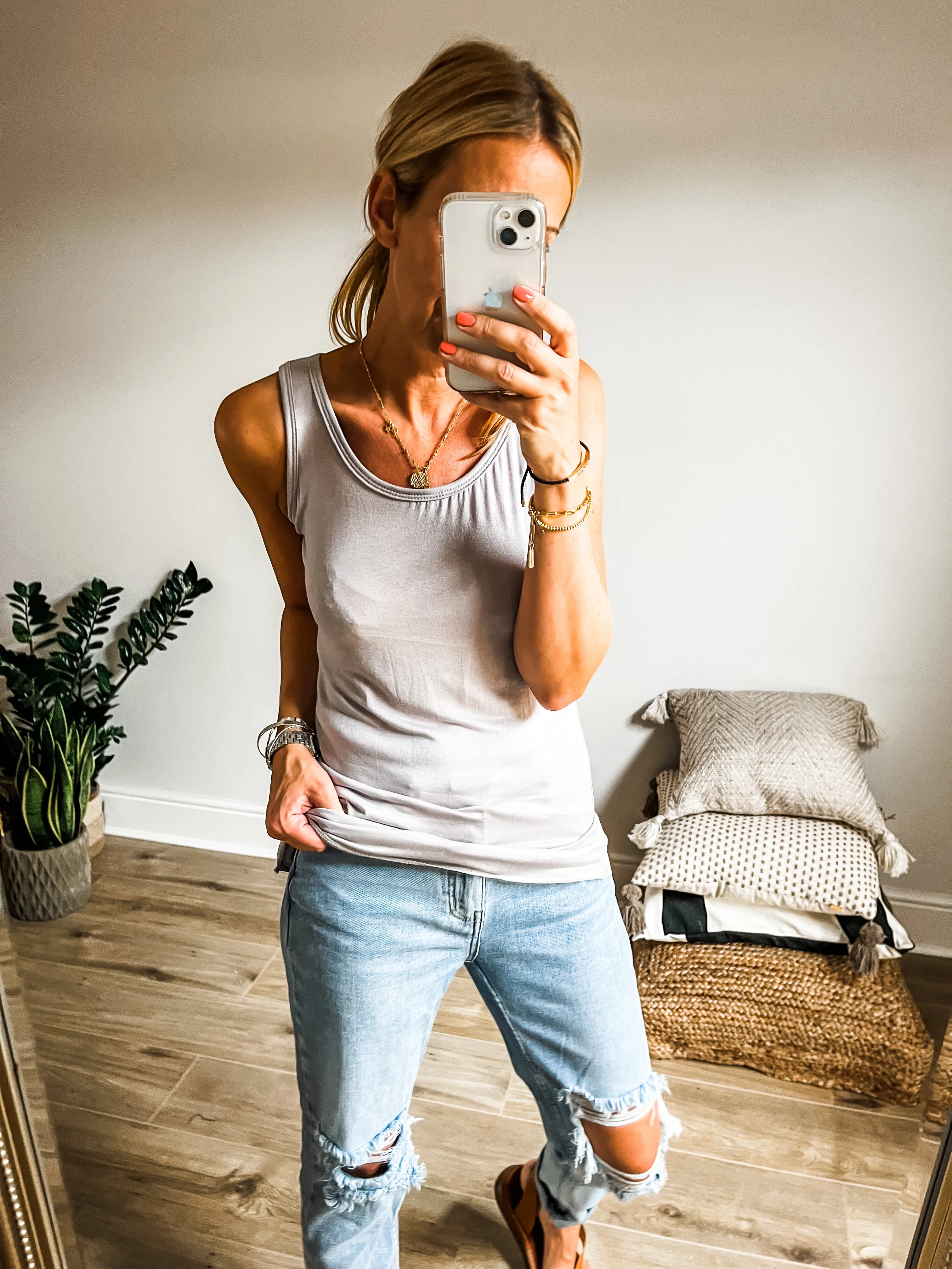 Basic Long Line Vest