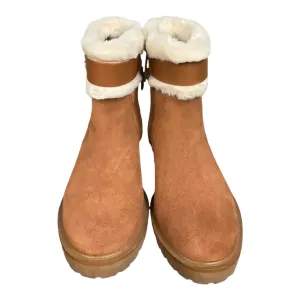 Boots Ankle Flats By Kate Spade In Tan, Size: 6