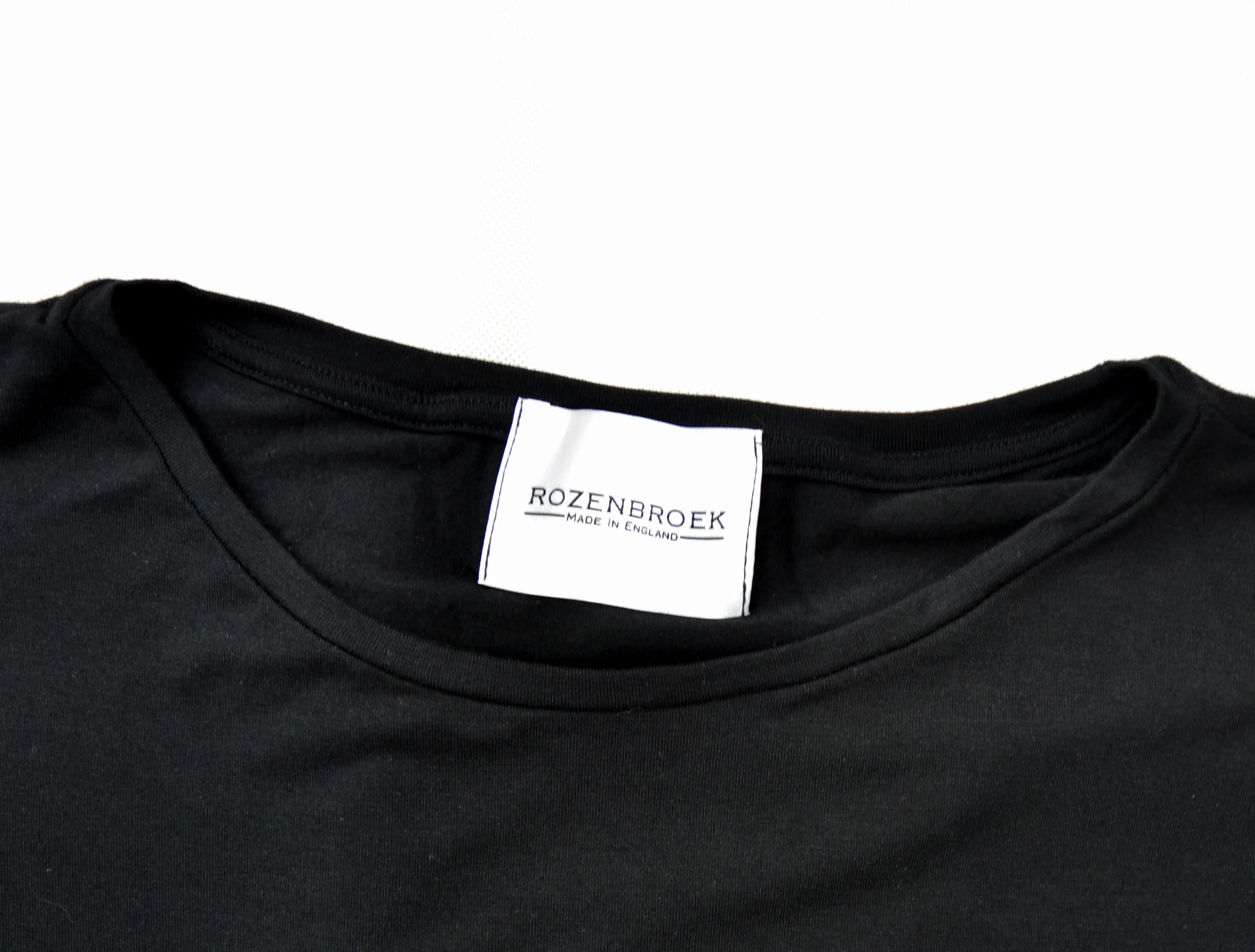 Boxy fit Organic SS Bamboo T-Shirt in Black or White