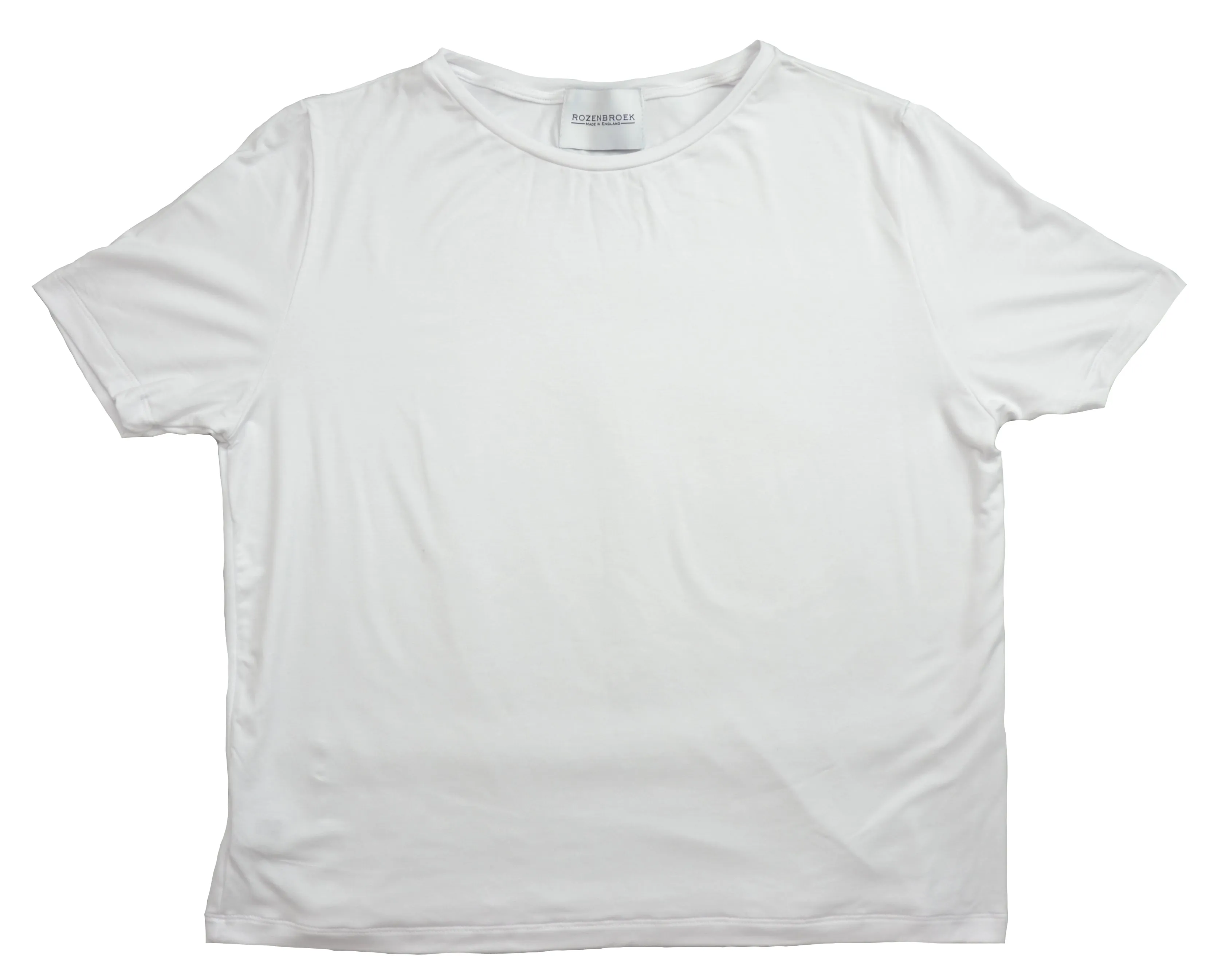 Boxy fit Organic SS Bamboo T-Shirt in Black or White
