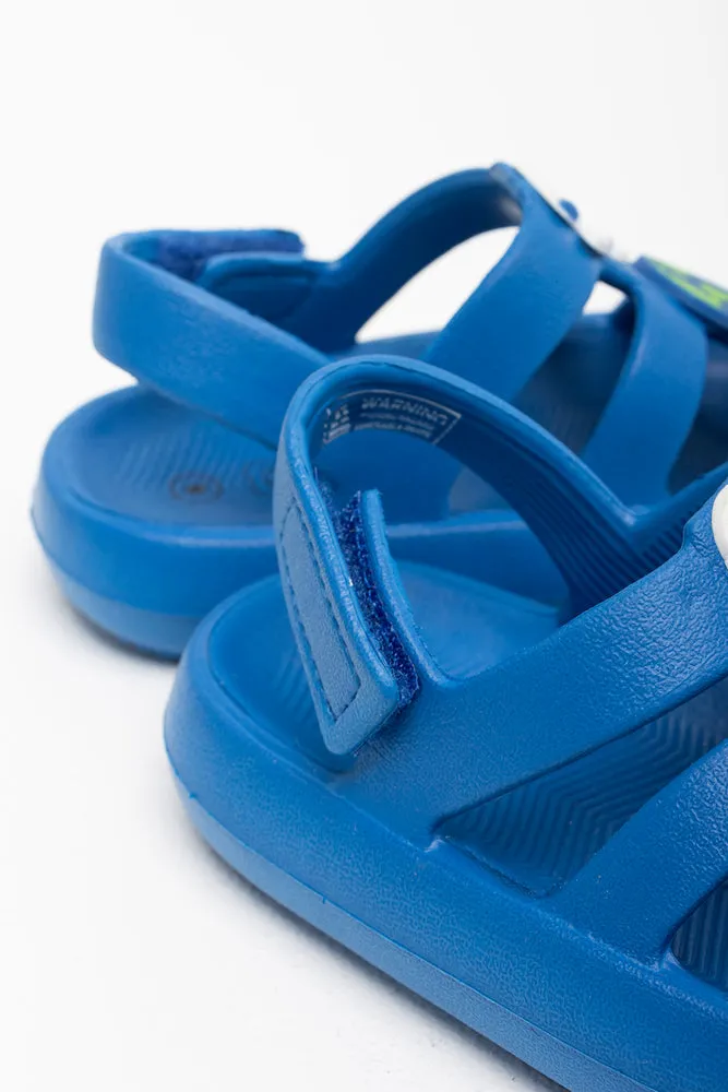 Caged Sandal Blue