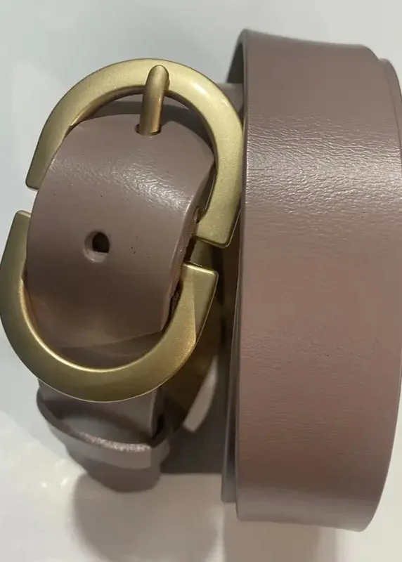Double D Buckle Belt