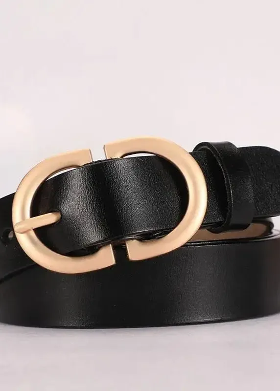Double D Buckle Belt