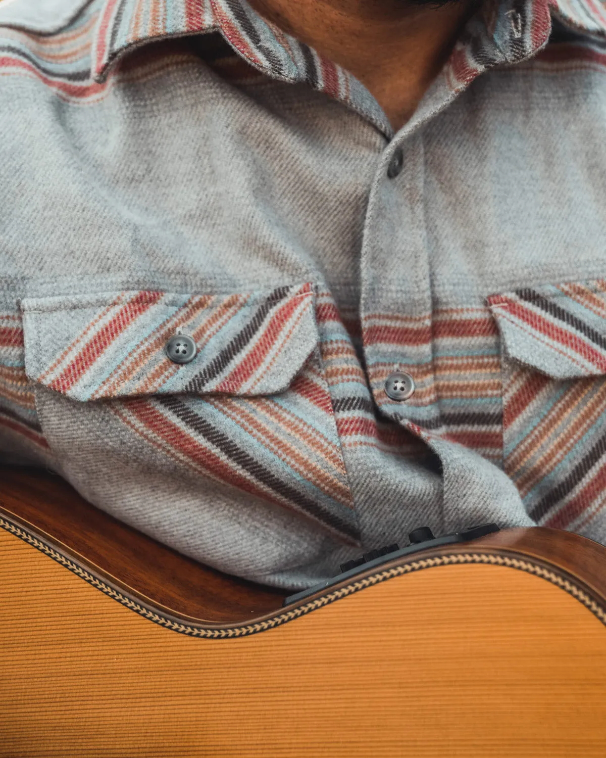 Field Grand Flannel, Sandstone