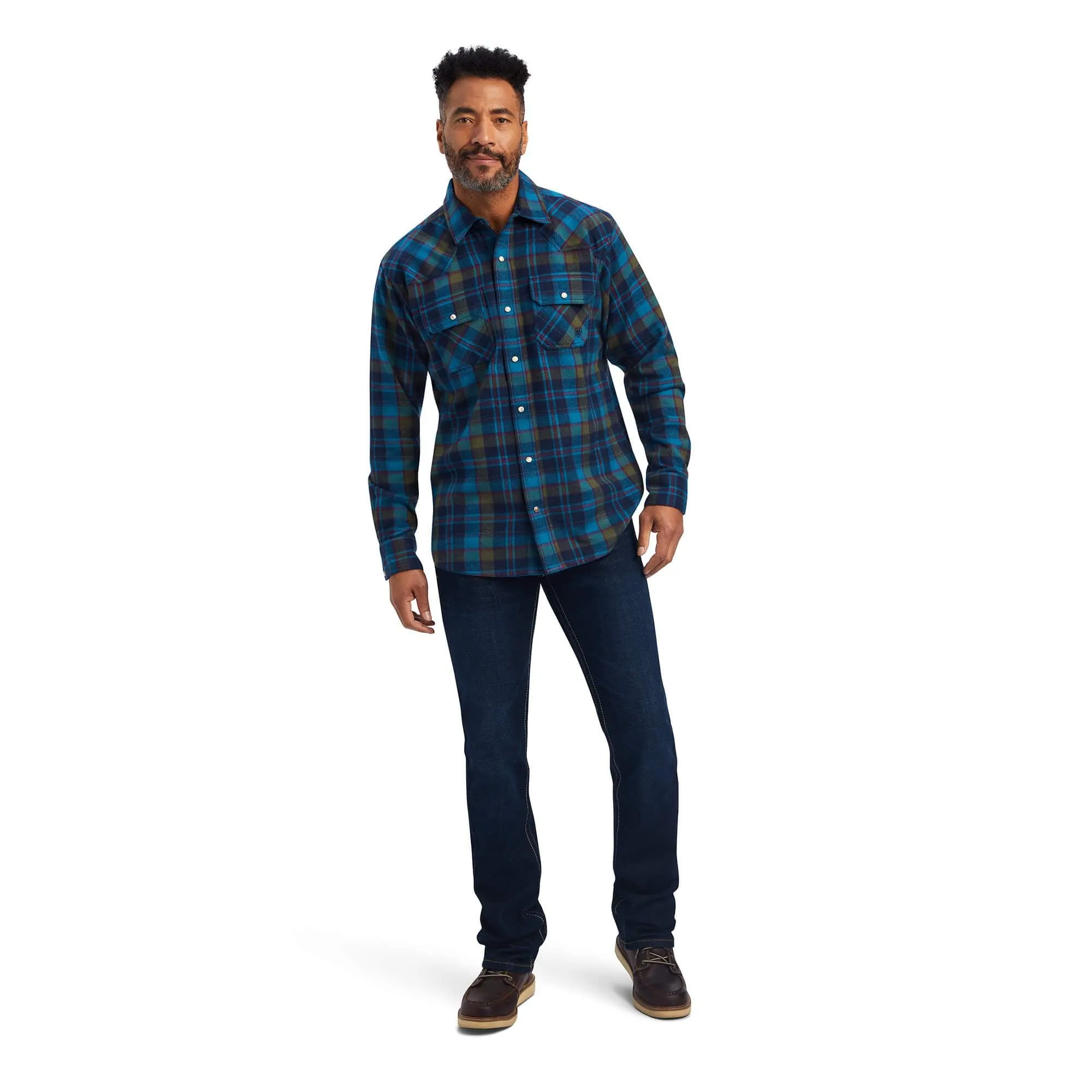 Halstead Retro Fit Shirt - Sylvan Teal
