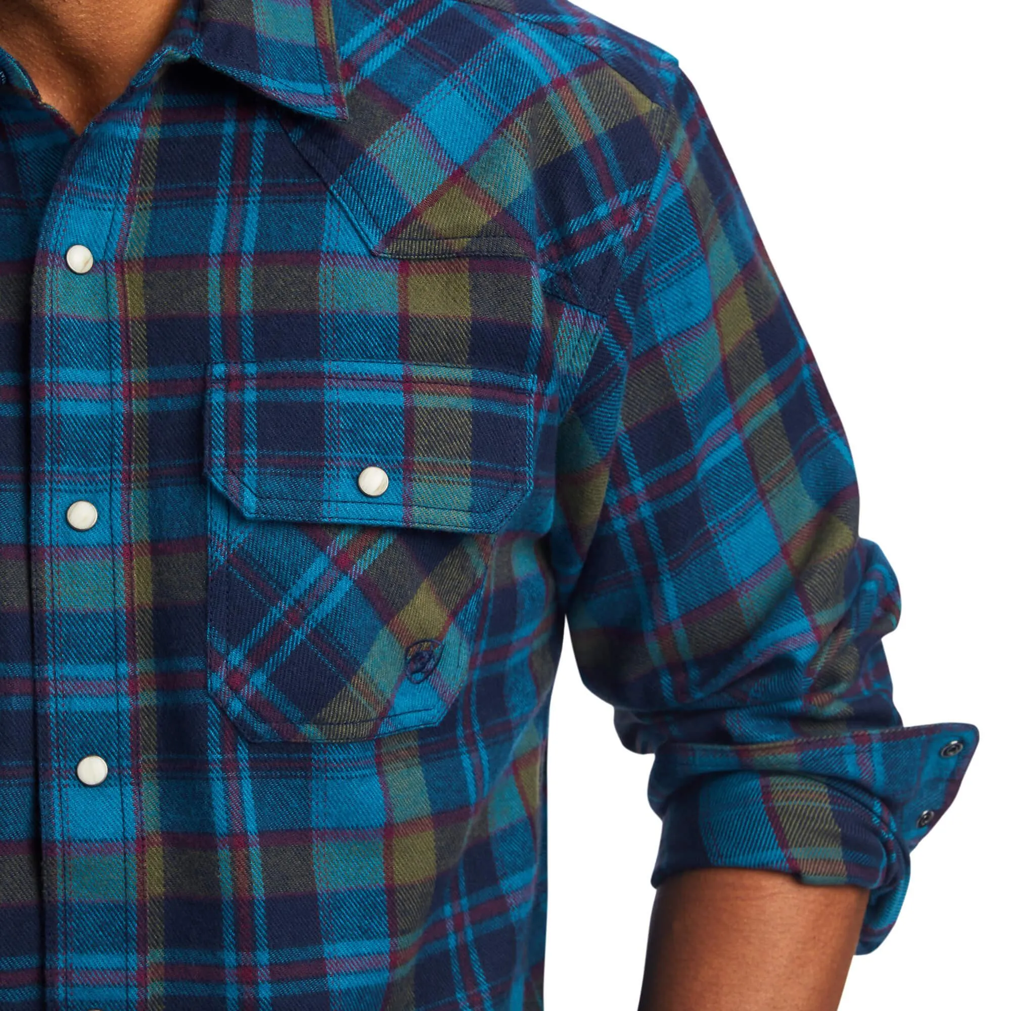 Halstead Retro Fit Shirt - Sylvan Teal