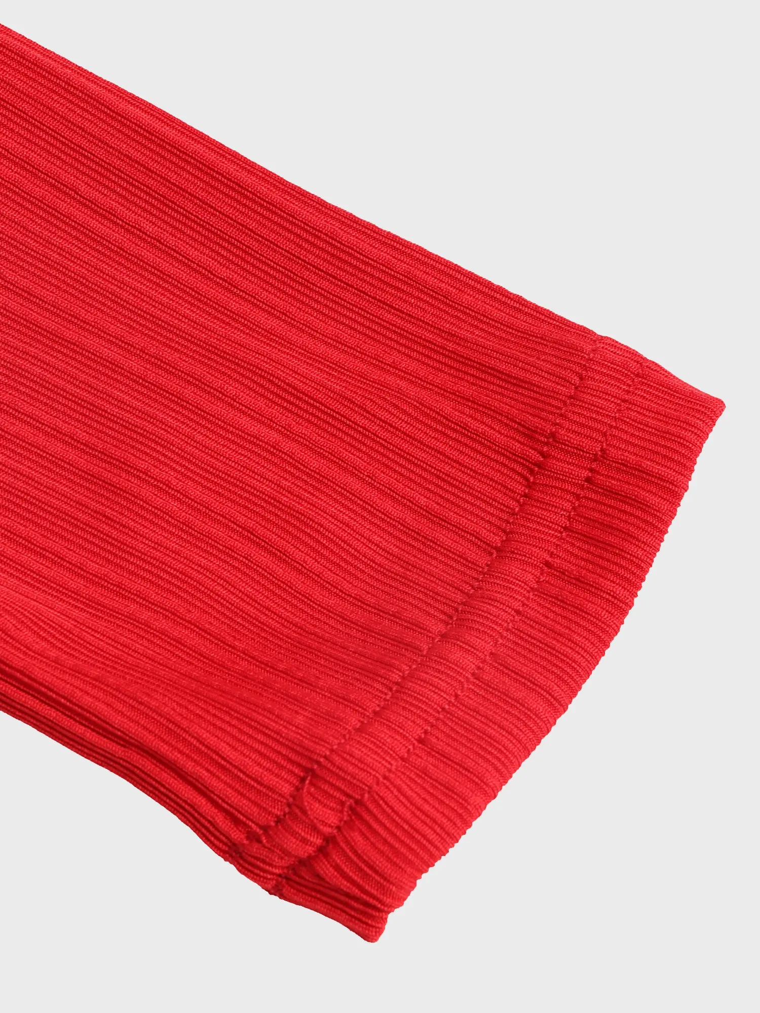 Halter Square Neck Maxi Dress (Red)