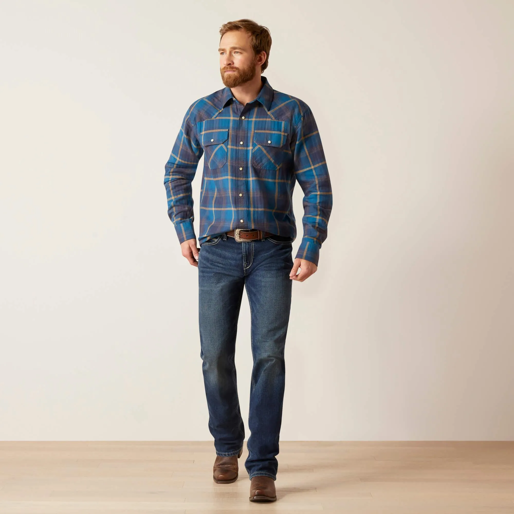 Harland Retro Fit Shirt - Moon Howl