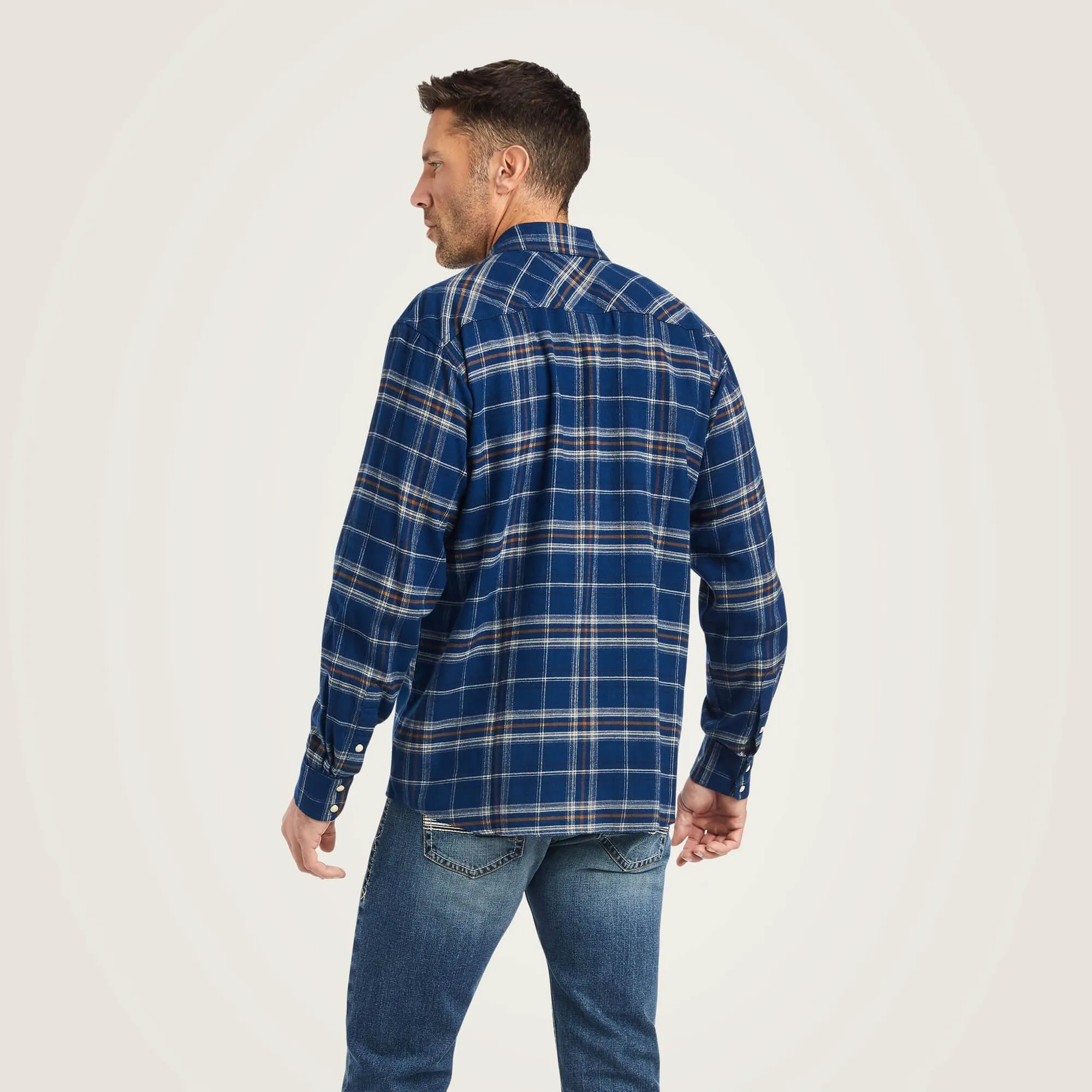 Holcombe Retro Fit Shirt - Estate Blue