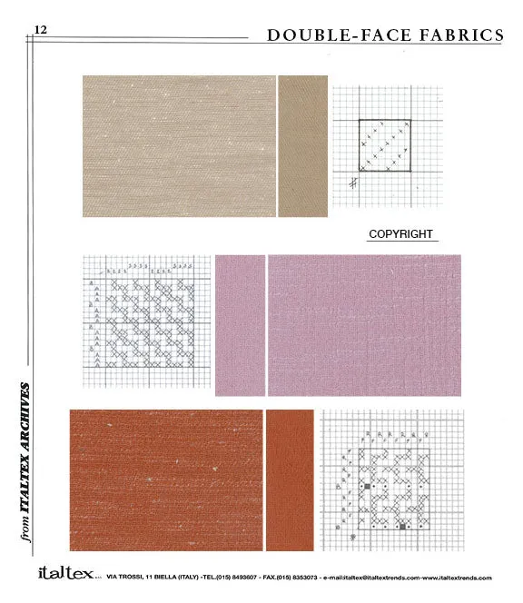 ITALTEX - DOUBLE FACE FABRICS. Vol. 3