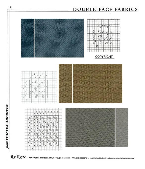 ITALTEX - DOUBLE FACE FABRICS. Vol. 3