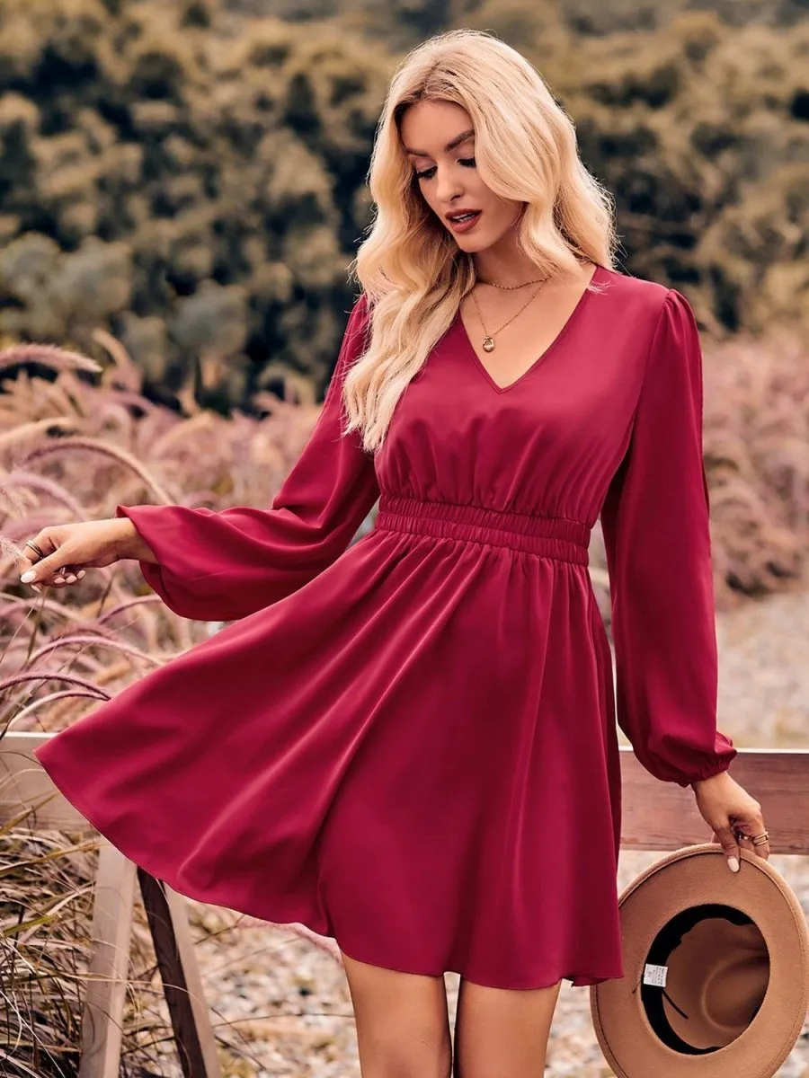 Jasmine Split Sleeve Mini Dress