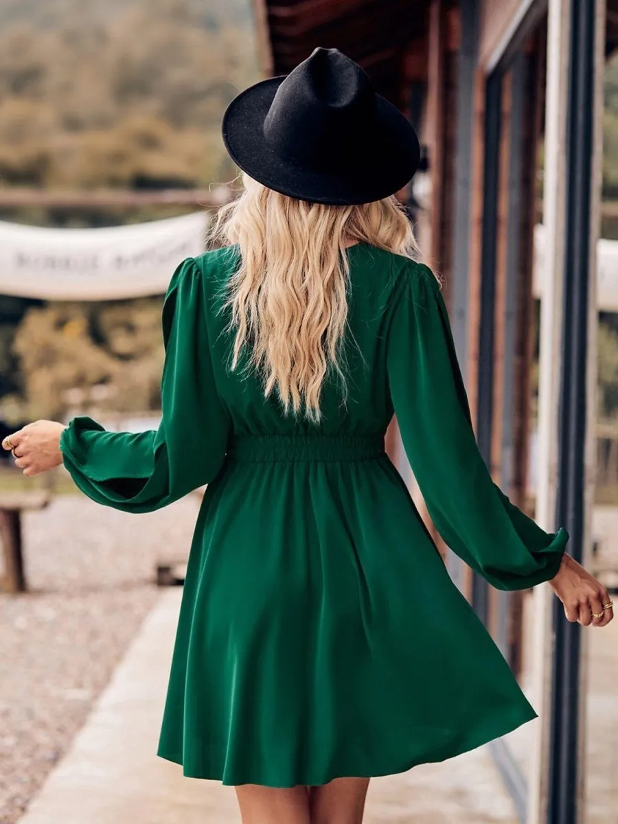 Jasmine Split Sleeve Mini Dress