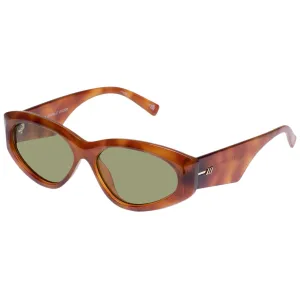 Le Specs Under Wraps Sunglasses - Vintage Tort
