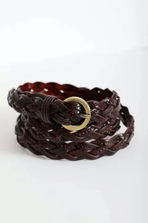 lena belt - brown