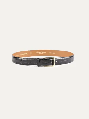 Maison Boinet Black Calfskin Belt