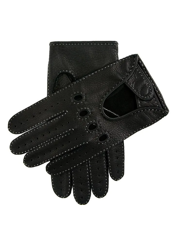 Men's Handsewn Deerskin Leather Driving Gloves