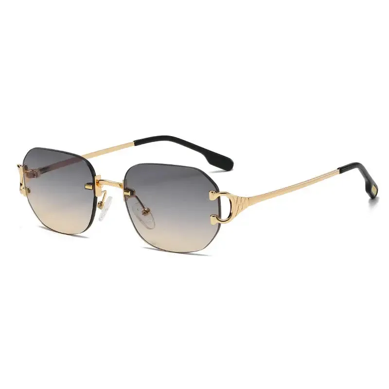 Modern vintage square sunglasses trendy sunglasses