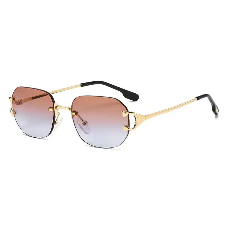 Modern vintage square sunglasses trendy sunglasses