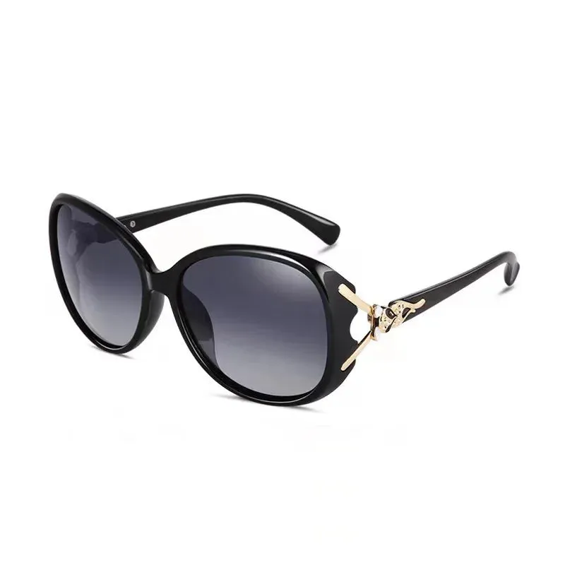 New Large Frame Circular Shape Sunglasses Women's Brand Designer Fashion Sun Glasses Women Driving Eyewear UV400 Oculos De Sol