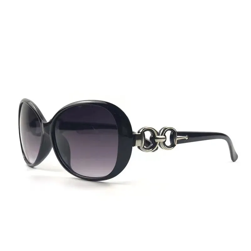 New Large Frame Circular Shape Sunglasses Women's Brand Designer Fashion Sun Glasses Women Driving Eyewear UV400 Oculos De Sol