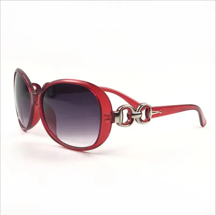 New Large Frame Circular Shape Sunglasses Women's Brand Designer Fashion Sun Glasses Women Driving Eyewear UV400 Oculos De Sol
