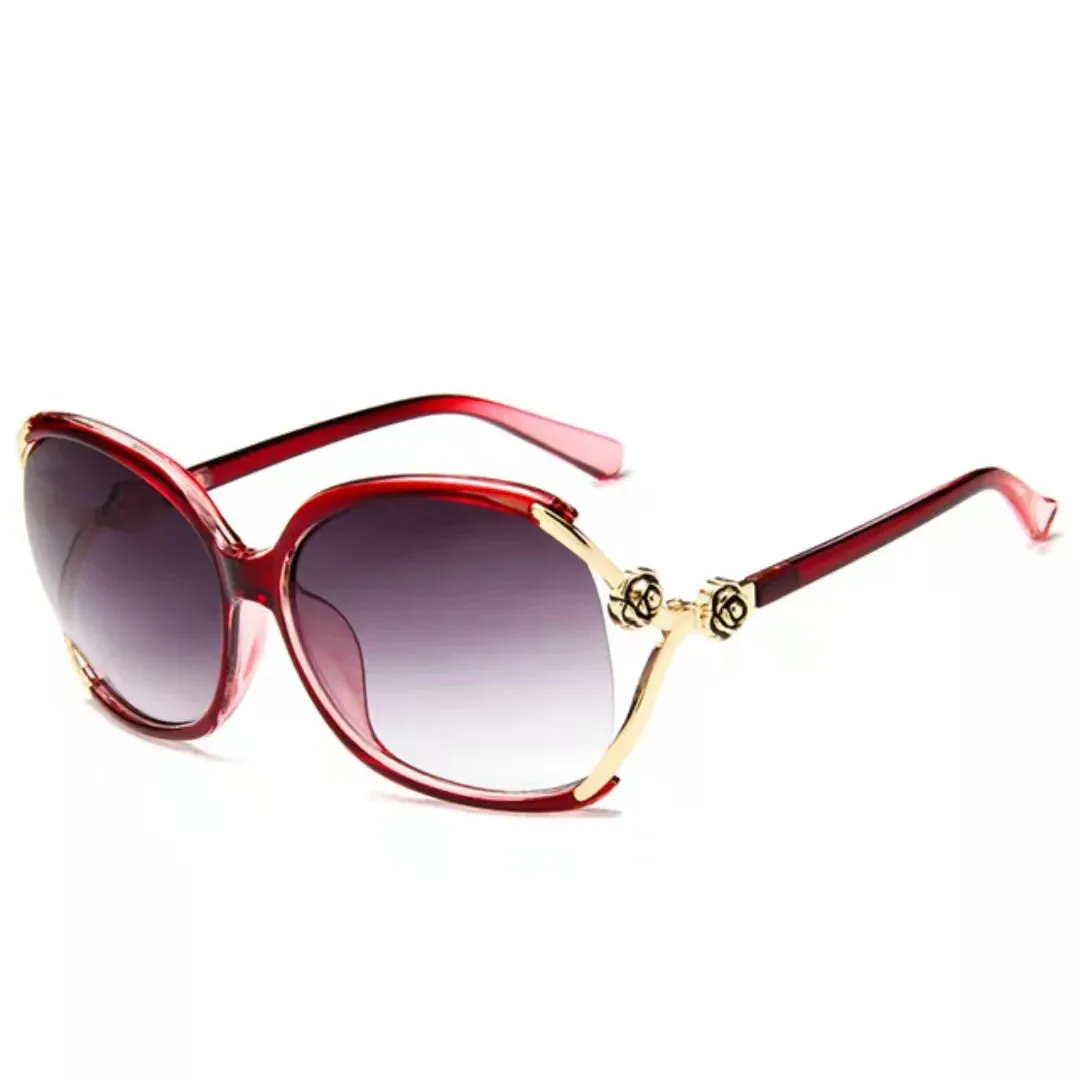 New Large Frame Circular Shape Sunglasses Women's Brand Designer Fashion Sun Glasses Women Driving Eyewear UV400 Oculos De Sol