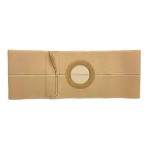 Nu-Hope Nu-Form™ Support Belt, 2-1/4'' Center Stoma, 5'' Wide, Prolapse Strap, Medium (32'' to 36'' Waist), Beige