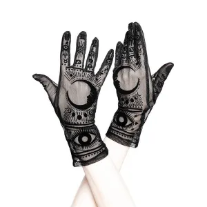 Restyle - FORTUNE TELLER - Mesh Gloves