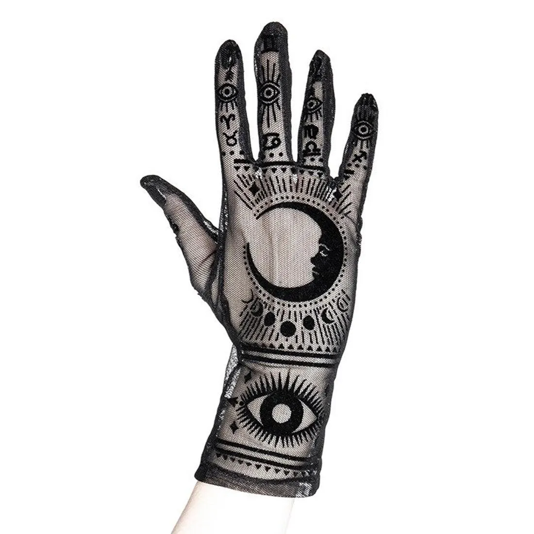 Restyle - FORTUNE TELLER - Mesh Gloves