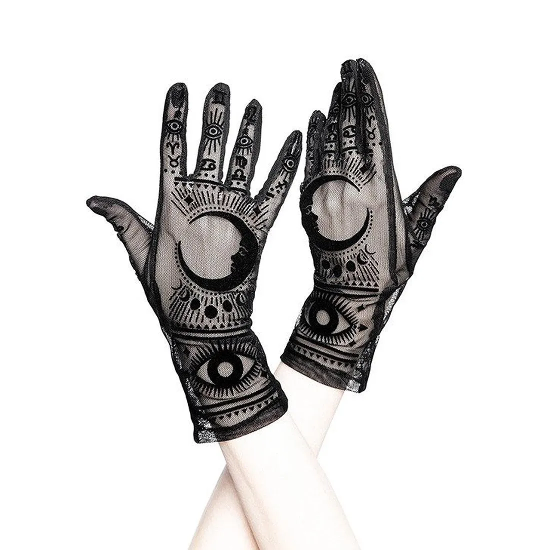 Restyle - FORTUNE TELLER - Mesh Gloves
