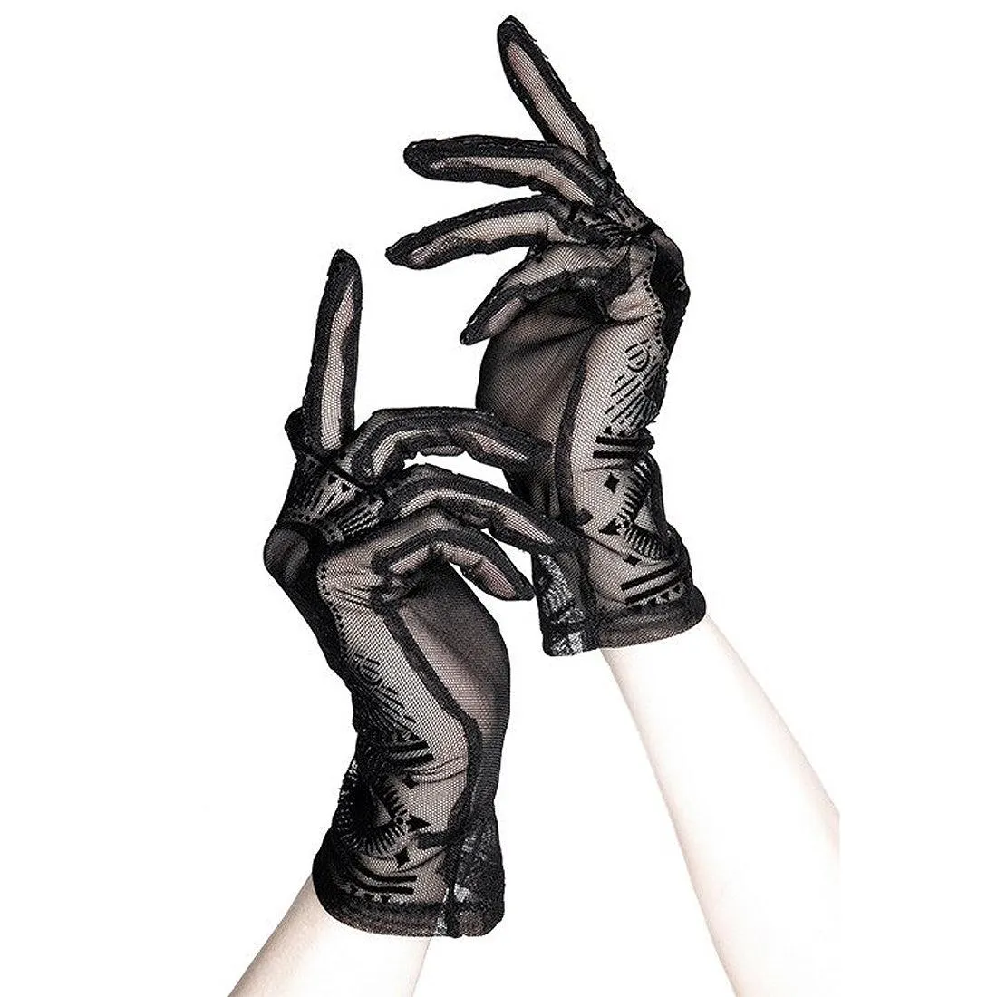 Restyle - FORTUNE TELLER - Mesh Gloves