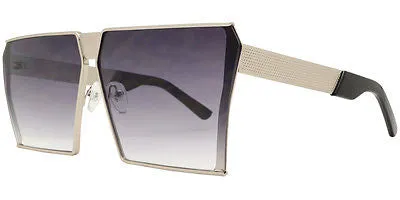 Square oversize retro sunglasses