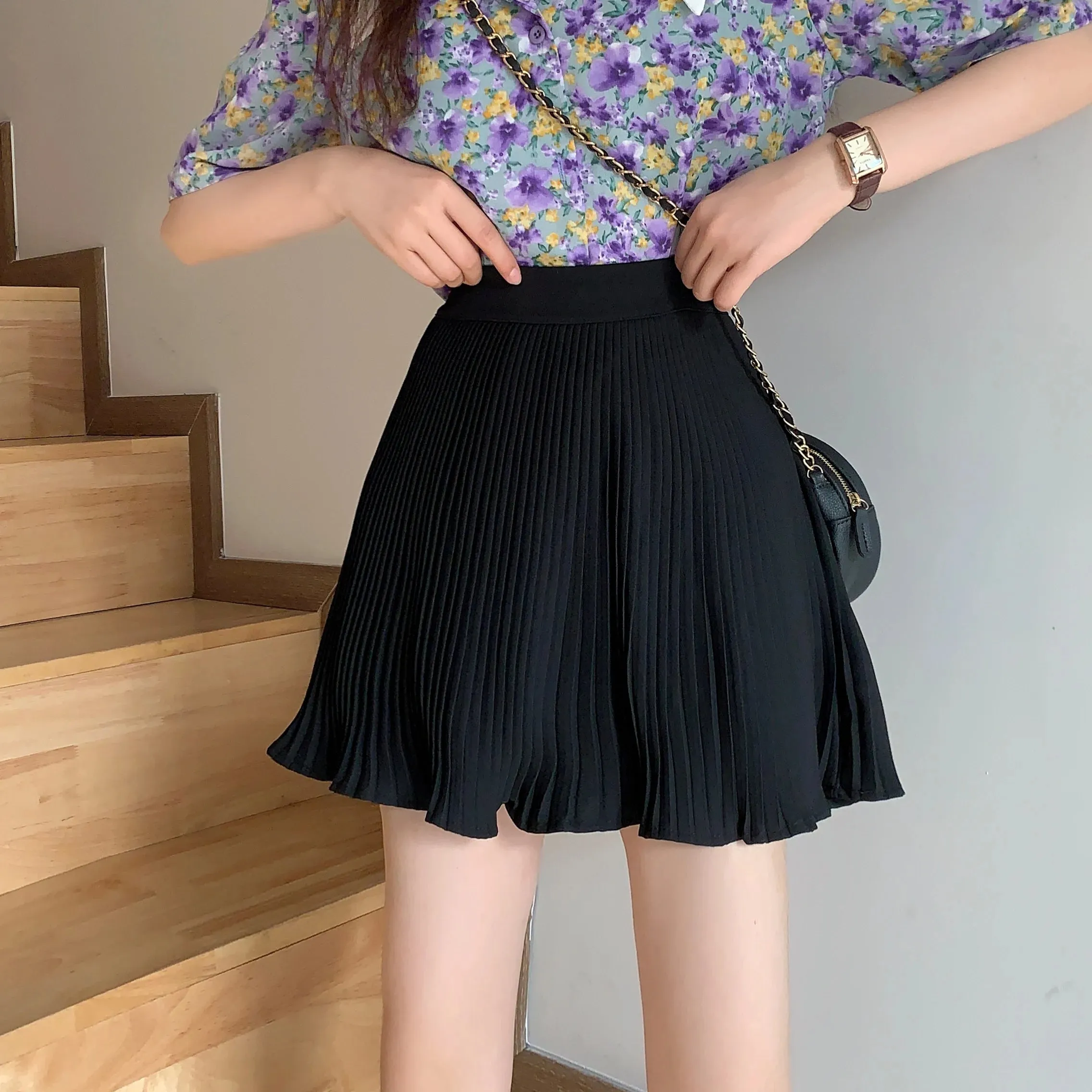 Summer White Skirt, Women Clothes, Purple, White, Black Sexy Skirts for women