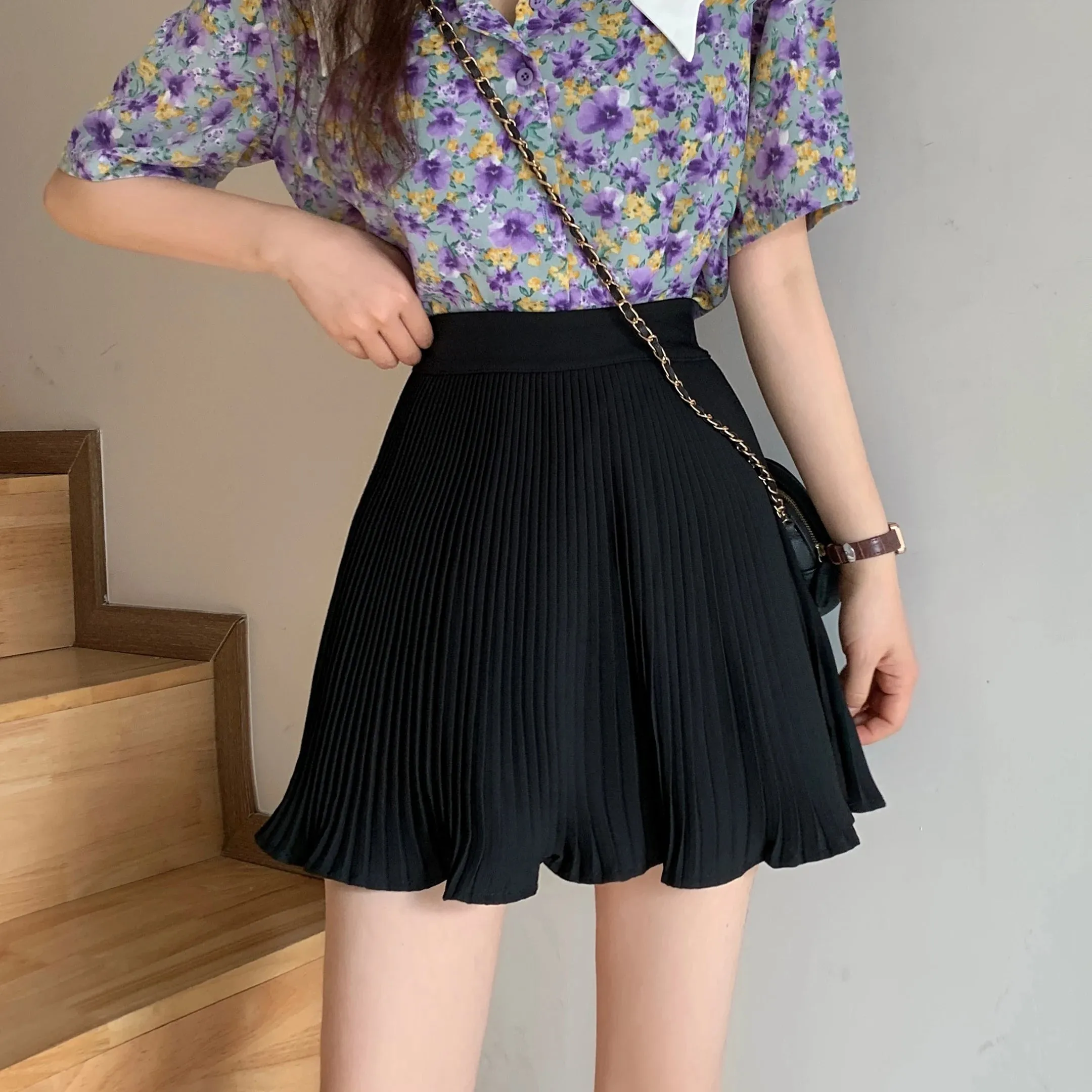 Summer White Skirt, Women Clothes, Purple, White, Black Sexy Skirts for women