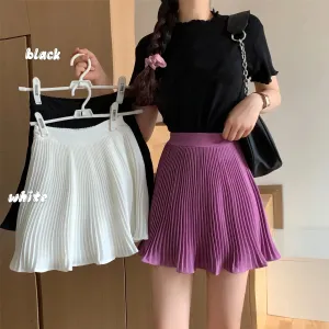Summer White Skirt, Women Clothes, Purple, White, Black Sexy Skirts for women