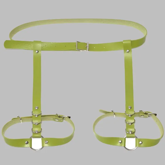Waist and Thigh integrated Real Leather Belt