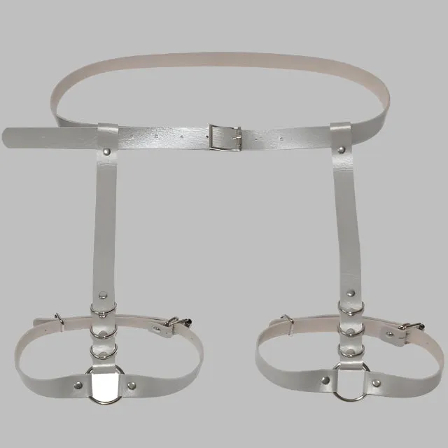 Waist and Thigh integrated Real Leather Belt