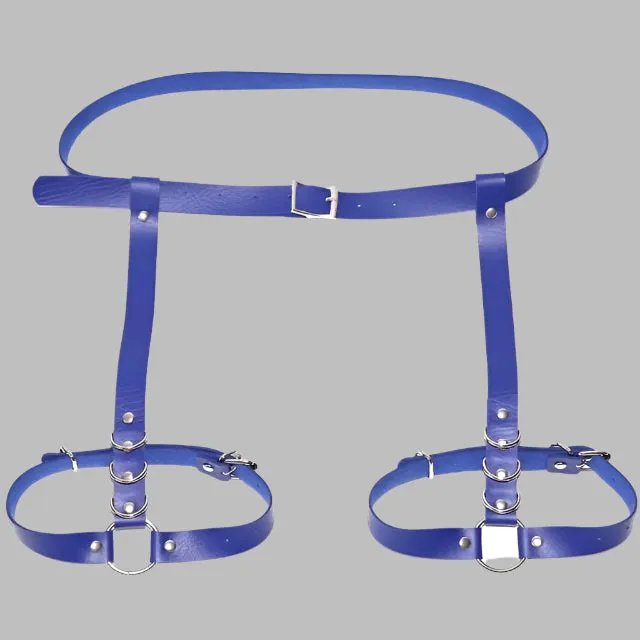 Waist and Thigh integrated Real Leather Belt