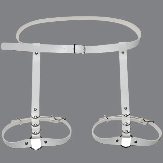 Waist and Thigh integrated Real Leather Belt