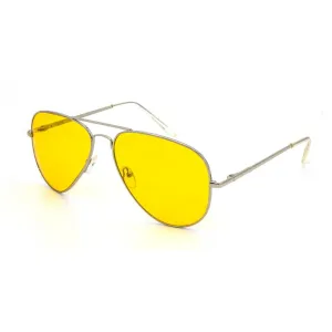 Yellow Men Aviators Sunglasses